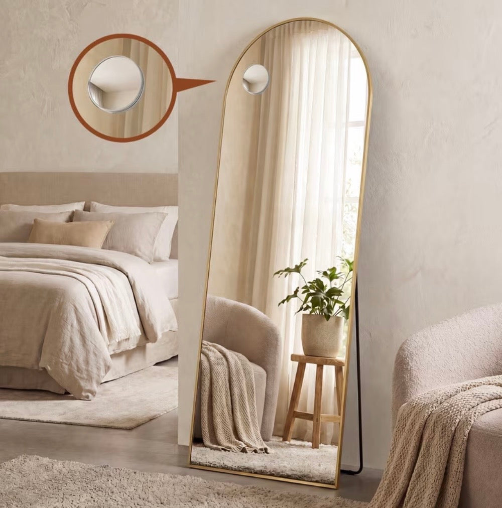 The Maison Gold Arched Mirror