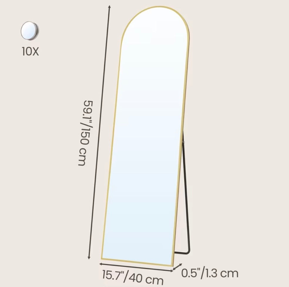 The Maison Gold Arched Mirror