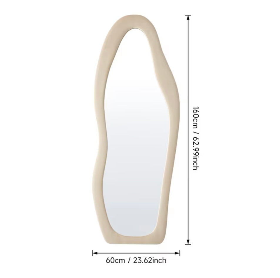 The Sienna Wavy Full-Length Mirror