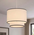 Ivory Noir Two Tier Light Shade