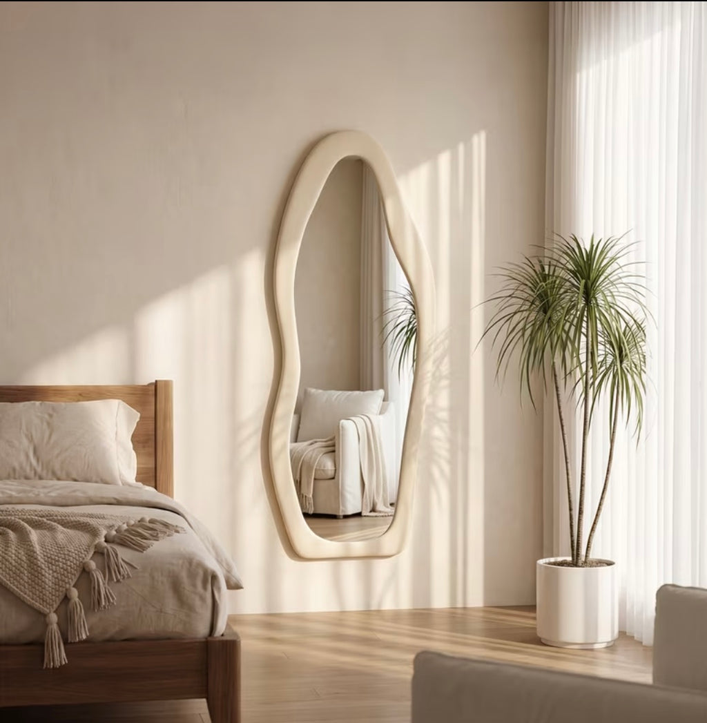 The Sienna Wavy Full-Length Mirror