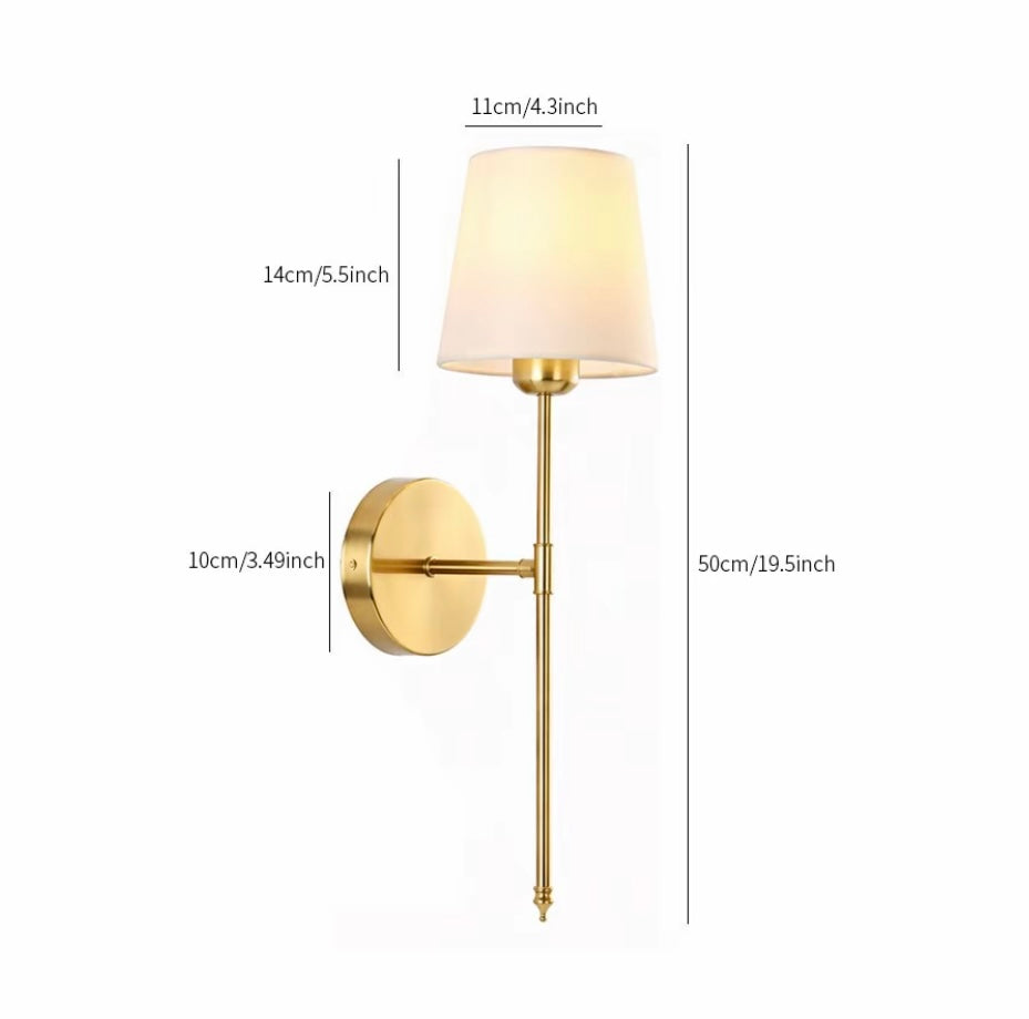2 x Minamilist energy saving led wall sconces