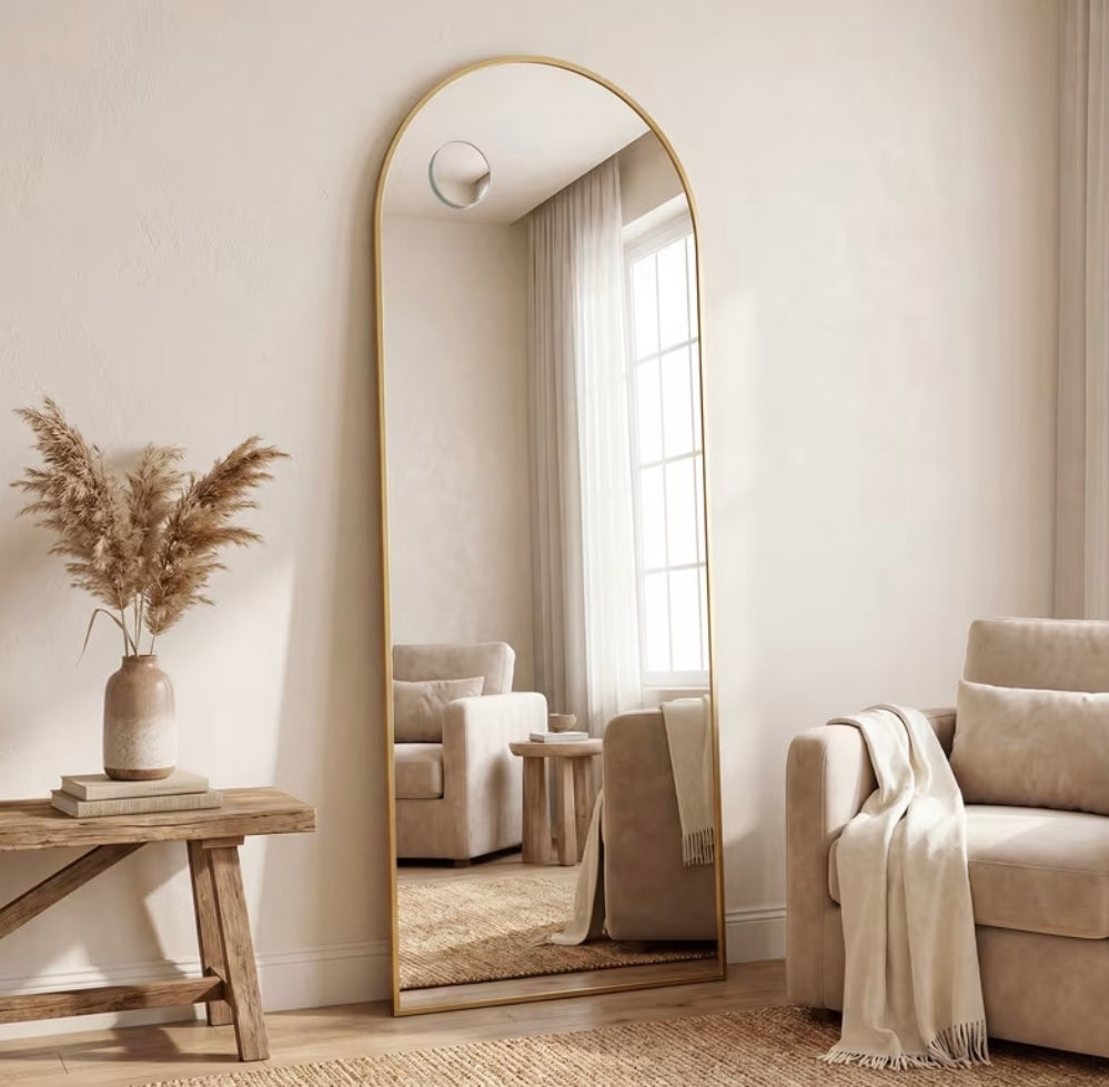The Maison Gold Arched Mirror